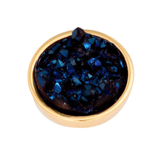 iXXXi infill ring Top Part-Drusy Dark Blue (7MM)
