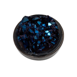 Koop black iXXXi infill ring Top Part-Drusy Dark Blue (7MM)