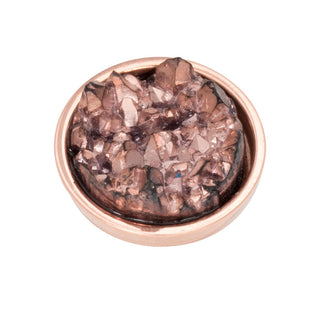 iXXXi infill ring Top Part-Drusy Copper (7MM)