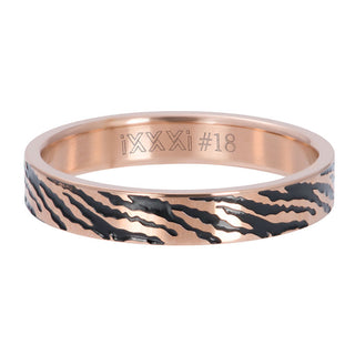 Koop rose iXXXi infill ring Zebra (4MM)