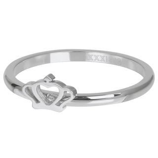 Koop silver iXXXi fill ring Glamor Crown (2MM)