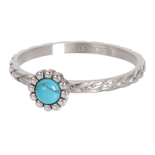 Koop silver iXXXi infill ring Inspired Turquoise (2MM)