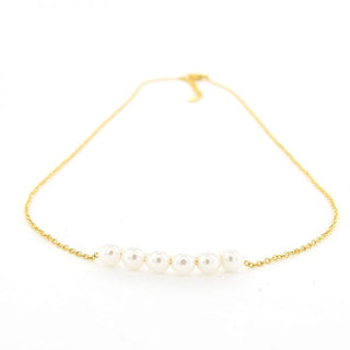 Koop gold Kalli Kalli Necklace 5 Pearls (5mm)