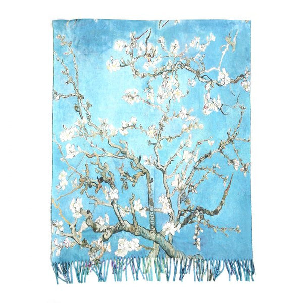 Bijoutheek-Schal (Mode) Blaue Bäume
