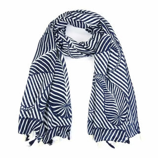 Bijoutheek Scarf (Fashion) Paisley Stripes (80 x 180 CM)