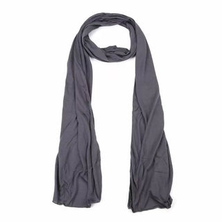 Kaufen dunkelgrau Bijoutheek-Schal (Mode), einfarbig, dünn (35 cm x 200 cm)