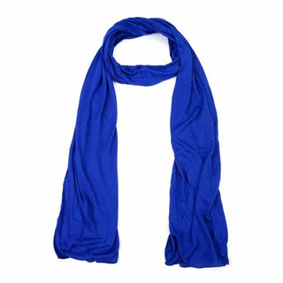 Kaufen kobalt Bijoutheek-Schal (Mode), einfarbig, dünn (35 cm x 200 cm)