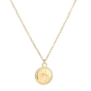 Horoscope necklace Taurus