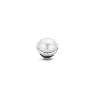 Koop silver Melano Twisted Meddy Pearl (5-8-10MM)