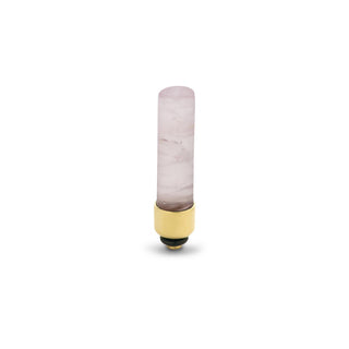 Kaufen rose Melano Twisted Meddy Edelsteinzylinder (10 mm)