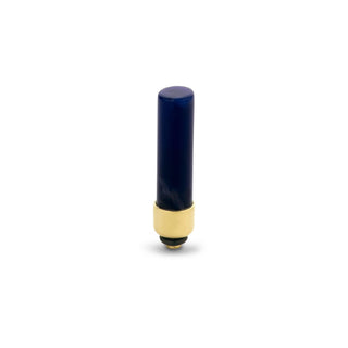 Koop dark-blue Melano Twisted Meddy Gemstone Cylinder (10MM)