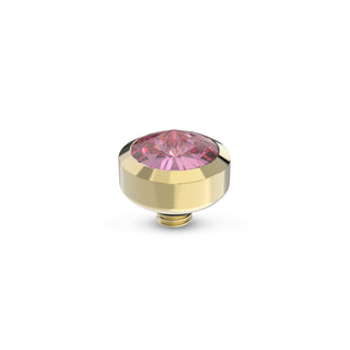 Koop light-pink Melano Twisted Glossy Stone (6MM)