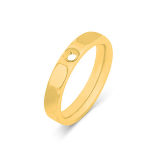 Kaufen gold Melano Twisted Ring Tine (48–64 mm)
