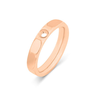 Kopen rose Melano Twisted Ring Tine (48-64MM)