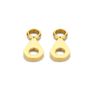 Koop gold Vivid Drop Earring Hangers (18MM)