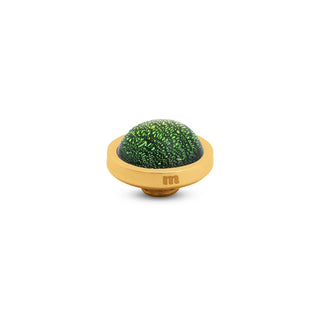 Koop gold Melano Vivid Meddy Shimmer Green (10MM)