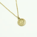 Horoscope necklace Pisces gold or silver