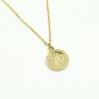 Horoscope necklace Aquarius
