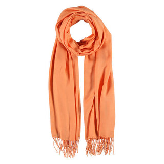 Kopen licht-oranje Bijoutheek Pashmina sjaal