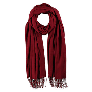 Koop bourdeaux Bijoutheek Pashmina scarf