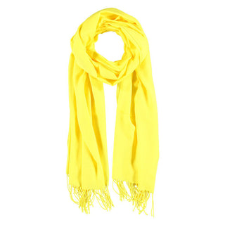Kopen geel Bijoutheek Pashmina sjaal