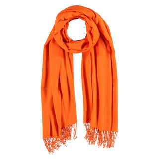 Koop orange Bijoutheek Pashmina scarf
