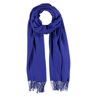 Kopen donker-blauw Bijoutheek Pashmina sjaal
