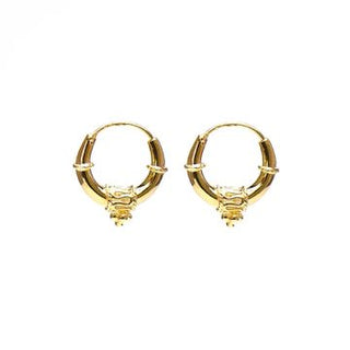 Karma Bali hoop earrings Gold (16MM)