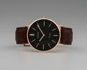 Oozoo Vintage horloge-C9834 bruin/zwart (40mm)