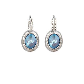 Koop sky-blue Camps &amp; Camps earring silver 1A150