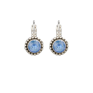 Koop sky-blue Camps &amp; Camps earring silver-1A438