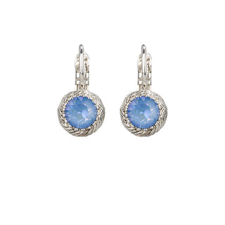 Koop sky-blue Camps &amp; Camps earring silver-1A563