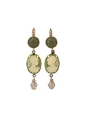 Camps & Camps Earring Cameo Gold