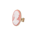 Camps & Camps Cameo image ring Gold