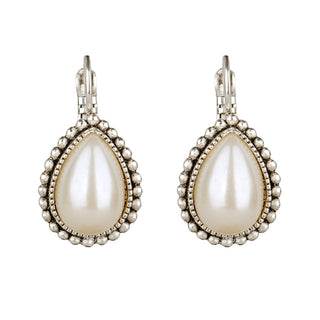 Koop silver Camps &amp; Camps Earring drop pearl white