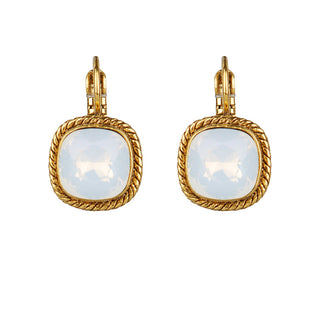 Koop white Camps &amp; Camps square earring Gold