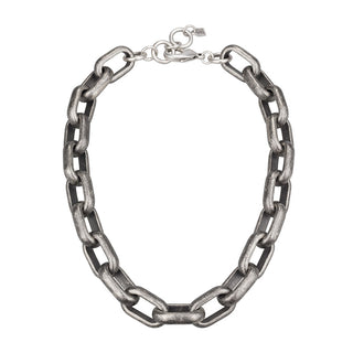 Kaufen silber Camps &amp; Camps Halskette mit ovalen Ringen