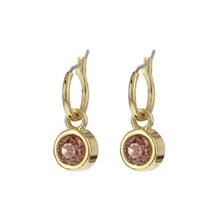 Koop blush-pink BIBA Earrings gold (80313)