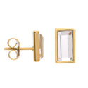 iXXXi Jewelry Stud earring design rectangle (10MM)