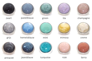 Qoss oorsteker-Lu diverse kleuren (7MM)