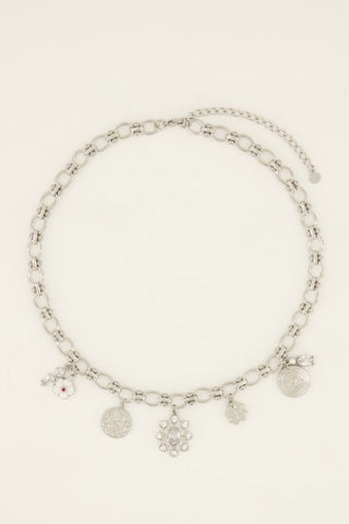 Kaufen silber Luxuriöse Statement-Halskette von My Jewellery