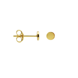 Kaufen gold Karma-Symbole-Ohrring rund