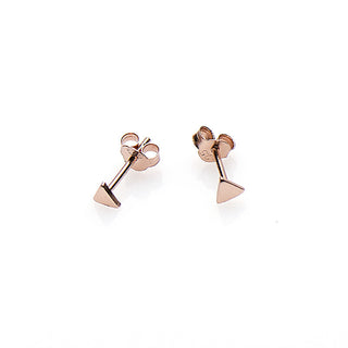 Karma-symbols-earring-m1627-triangle-Rosé