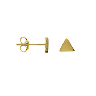 Koop gold Karma Symbols Earring Triangle