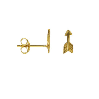Koop gold Karma Symbols Earring Arrow