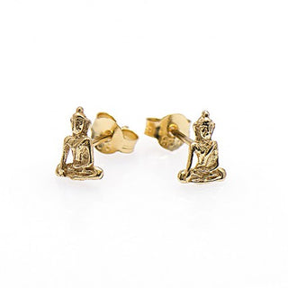 Kopen goud Karma Symbols Oorbel Buddha