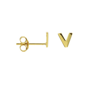 Koop gold Karma symbols earring victory