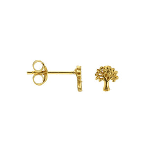 Kaufen gold Karma-Symbole-Ohrring, Baum des Lebens