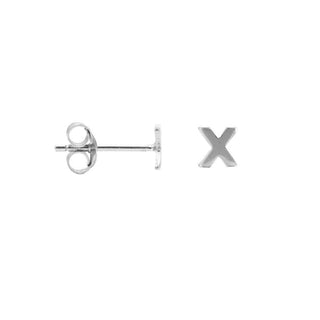 Koop silver Karma symbols earring X