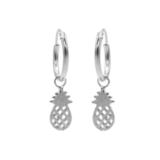 Koop silver Karma Symbols Earring Pineapple
